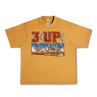 Peanut Butter 3 up 3 down baseball Urban Heavy Tee - texasbilliewilder