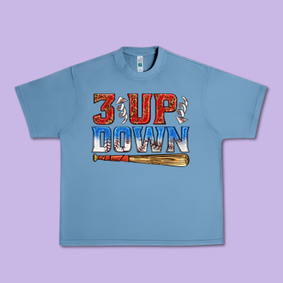 Urban Heavy Tee 3 up 3 down baseball