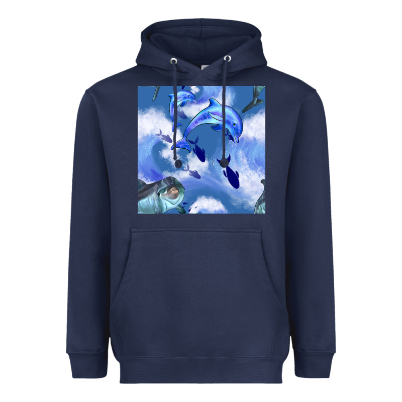 Dolphins Heavyweight Hoodie by BundleAndBundleShop | Teevron