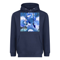 Navy dolphins Heavyweight Hoodie - BundleAndBundleShop