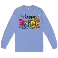 Colony Blue happy pride Long Sleeve Tee - Zillion Design Studio