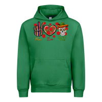 Emerald Peace Love Dia De Los Muertos Urban Hoodie - BundleAndBundleShop