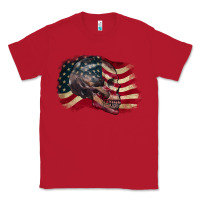 Red Red white rawr 4th of July Classic Tee - CowGirlArtShop