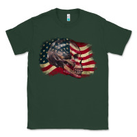 Sports Green Red white rawr 4th of July Classic Tee - CowGirlArtShop