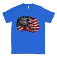 True Royal Red white rawr 4th of July Classic Tee - CowGirlArtShop
