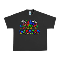 Pigment Black dad of a warrior Urban Heavy Tee - Zillion Design Studio