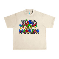Sandshell dad of a warrior Urban Heavy Tee - Zillion Design Studio