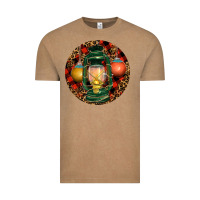 Vintage Coffee Xmas Lantern Christmas Vintage Tee - RanaPortraitStore