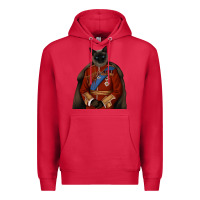 Cardinal Pet Portraits, Custom Pet Portraits, Renaissance Pet Portraits, Custom Premium Hoodie - RanaPortraitStore