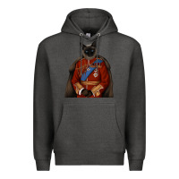 Charcoal Heather Pet Portraits, Custom Pet Portraits, Renaissance Pet Portraits, Custom Premium Hoodie - RanaPortraitStore