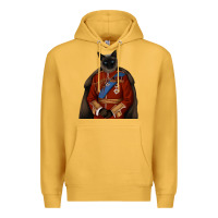 Mustard Pet Portraits, Custom Pet Portraits, Renaissance Pet Portraits, Custom Premium Hoodie - RanaPortraitStore