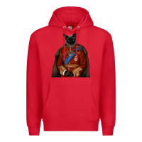 Red Pet Portraits, Custom Pet Portraits, Renaissance Pet Portraits, Custom Premium Hoodie - RanaPortraitStore