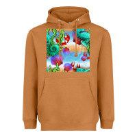 Meerkat seahorse and beach Heavyweight Hoodie - BundleAndBundleShop