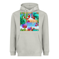 Moon Dust seahorse and beach Heavyweight Hoodie - BundleAndBundleShop