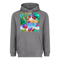 Storm seahorse and beach Heavyweight Hoodie - BundleAndBundleShop