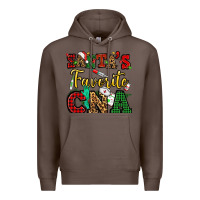 Coffee santas favorite cna christmas Premium Hoodie - NancyCooperArtShop