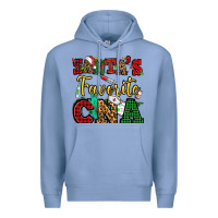 Colony Blue santas favorite cna christmas Premium Hoodie - NancyCooperArtShop