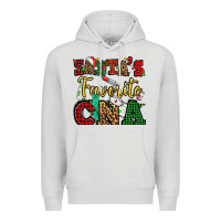 Dove Grey santas favorite cna christmas Premium Hoodie - NancyCooperArtShop