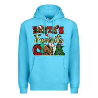 Ocean Blue santas favorite cna christmas Premium Hoodie - NancyCooperArtShop