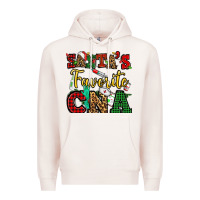 Pale Pink santas favorite cna christmas Premium Hoodie - NancyCooperArtShop