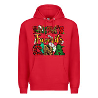 Red santas favorite cna christmas Premium Hoodie - NancyCooperArtShop
