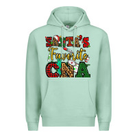 Seafoam santas favorite cna christmas Premium Hoodie - NancyCooperArtShop