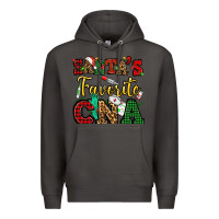 Smoke santas favorite cna christmas Premium Hoodie - NancyCooperArtShop