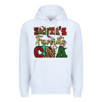 White santas favorite cna christmas Premium Hoodie - NancyCooperArtShop