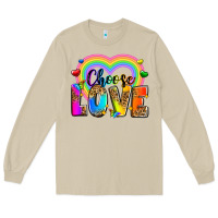 Mushroom Choose love Long Sleeve Tee - Zillion Design Studio