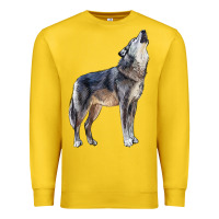 Lemon wolf Premium Sweatshirt - LillyAllenDesigns