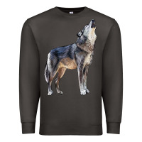 Smoke wolf Premium Sweatshirt - LillyAllenDesigns