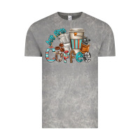 Cloud Rock but first coffee Vintage Tee - texasbilliewilder