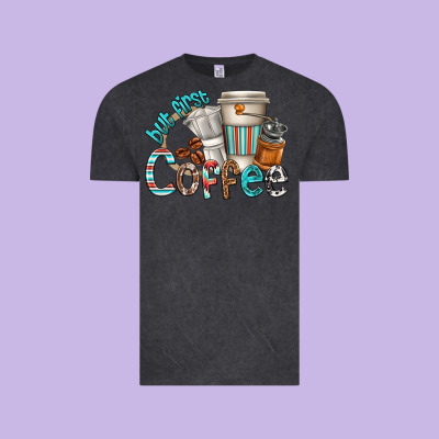 Vintage Tee but first coffee