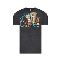 Vintage Black but first coffee Vintage Tee - texasbilliewilder