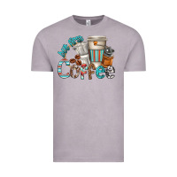 Vintage Zinc but first coffee Vintage Tee - texasbilliewilder
