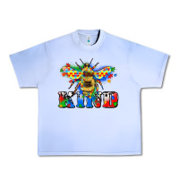 Grape Ice bee kind autism Urban Heavy Tee - Zillion Design Studio