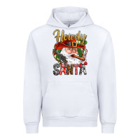 White Howdy Santa Urban Hoodie - BundleAndBundleShop