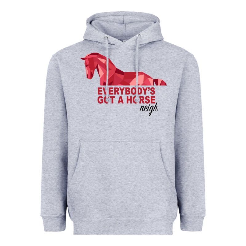 Everybody's Got A Horse Neigh Heavyweight Hoodie by Bettercallsaul | Teevron