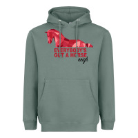 Sage Everybody's Got A Horse Neigh Heavyweight Hoodie - Bettercallsaul