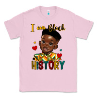 Bubblegum Pink i am black history black boy Classic Tee - HRA Design Shop