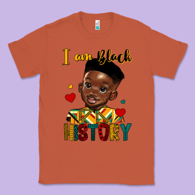 I Am Black History Black Boy Classic Tee Designed By Hra Design Shop