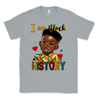 Heather Grey i am black history black boy Classic Tee - HRA Design Shop