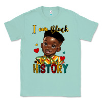 Seafoam i am black history black boy Classic Tee - HRA Design Shop