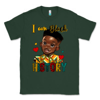 Sports Green i am black history black boy Classic Tee - HRA Design Shop