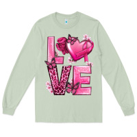 Matcha Love Cancer with Heart Long Sleeve Tee - texasbilliewilder