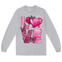 Moon Dust Love Cancer with Heart Long Sleeve Tee - texasbilliewilder