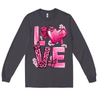 Smoke Love Cancer with Heart Long Sleeve Tee - texasbilliewilder