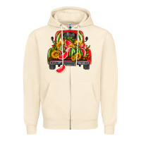 Sandshell watermelon and truck Zipper Hoodie - HRA Design Shop