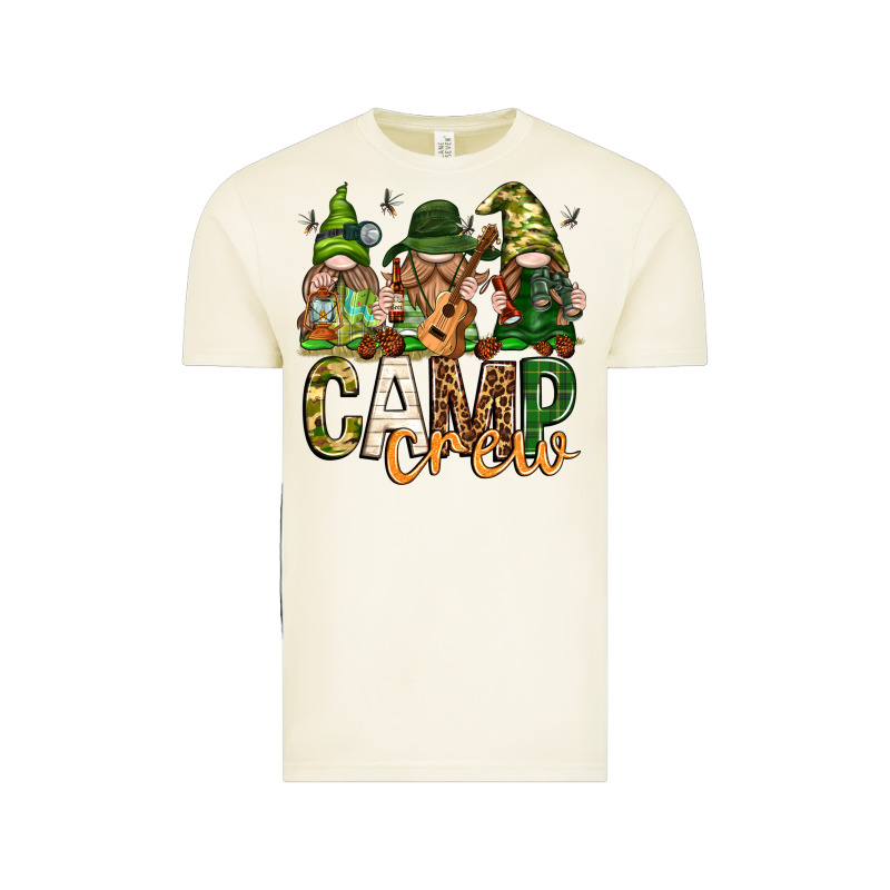 Camp Crew With Gnomies Vintage Tee by texasbilliewilder | Teevron