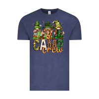 Vintage Denim camp crew with gnomies Vintage Tee - texasbilliewilder